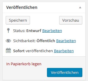 Veröffentllichen-Widget