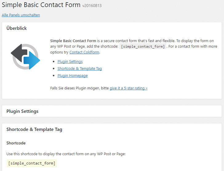 Simple Basic Contact Form: Kontakt-Formular ohne komplizierte Schnörkel