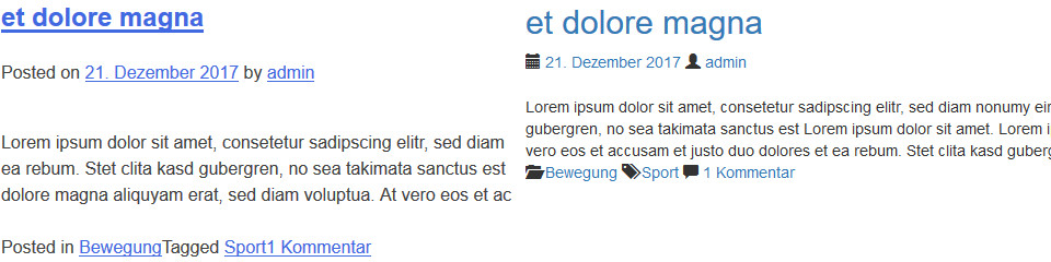 Content Meta Vergleich