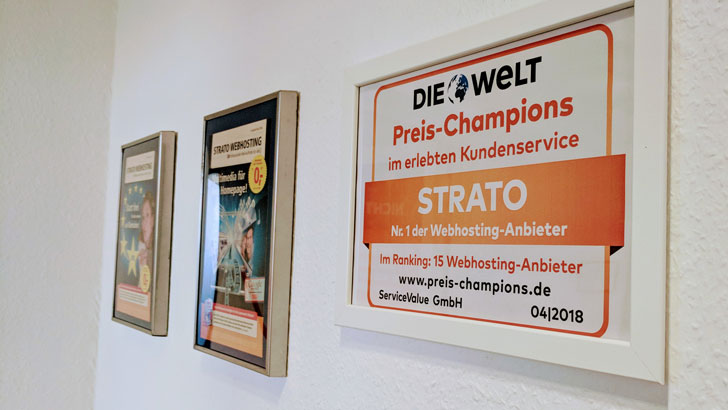 STRATO Siegel Preis-Champion