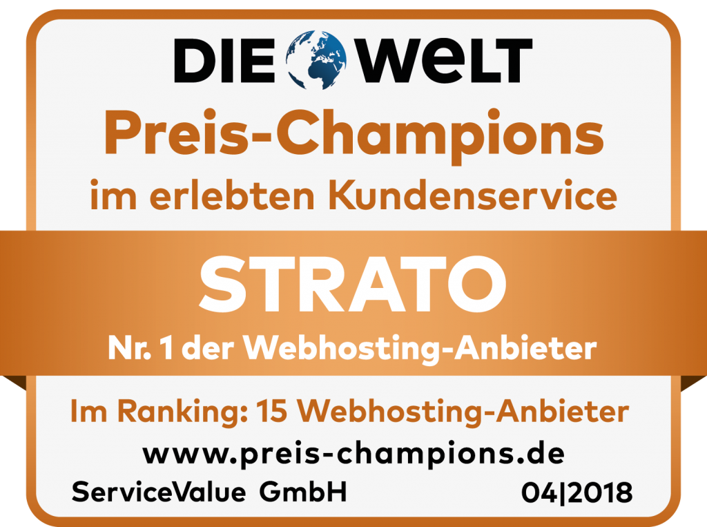 Siegel Preis-Champion 2018