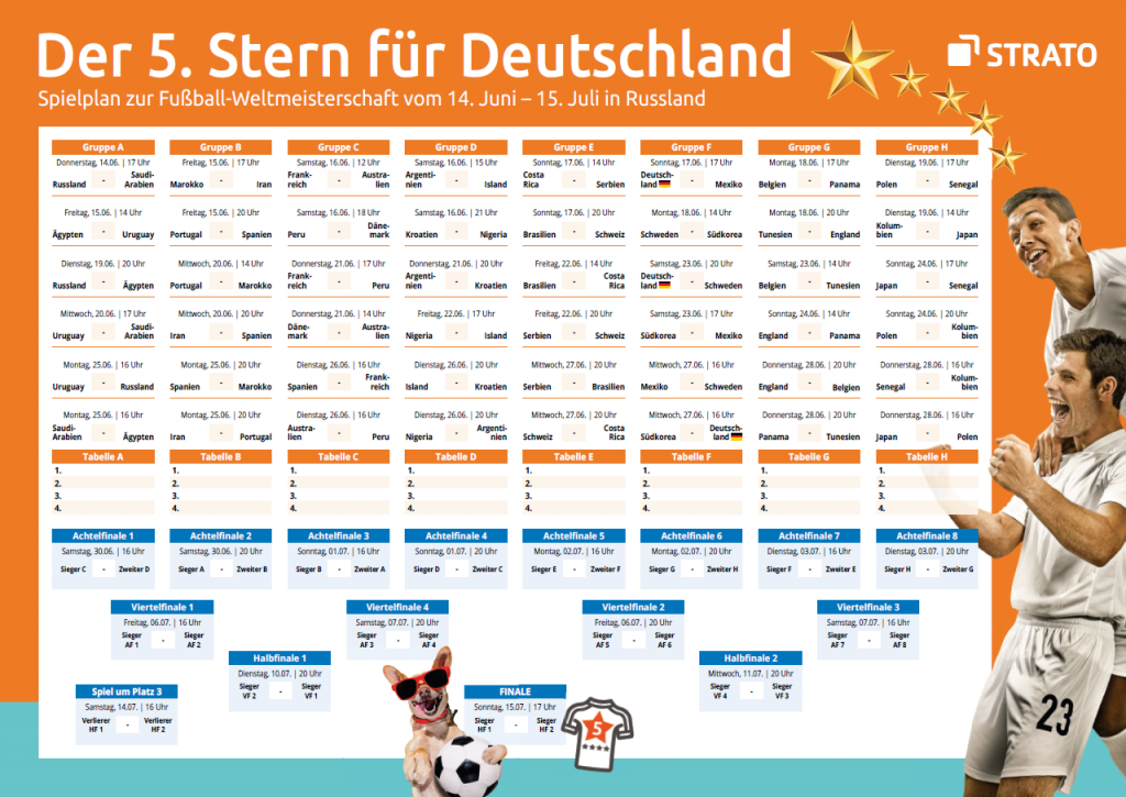 STRATO Spielplan