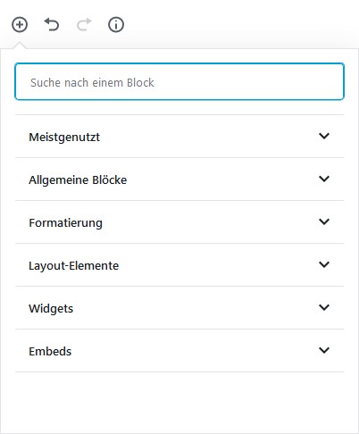Block-Kategorien