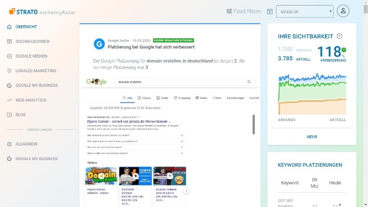 Screenshot Produkt