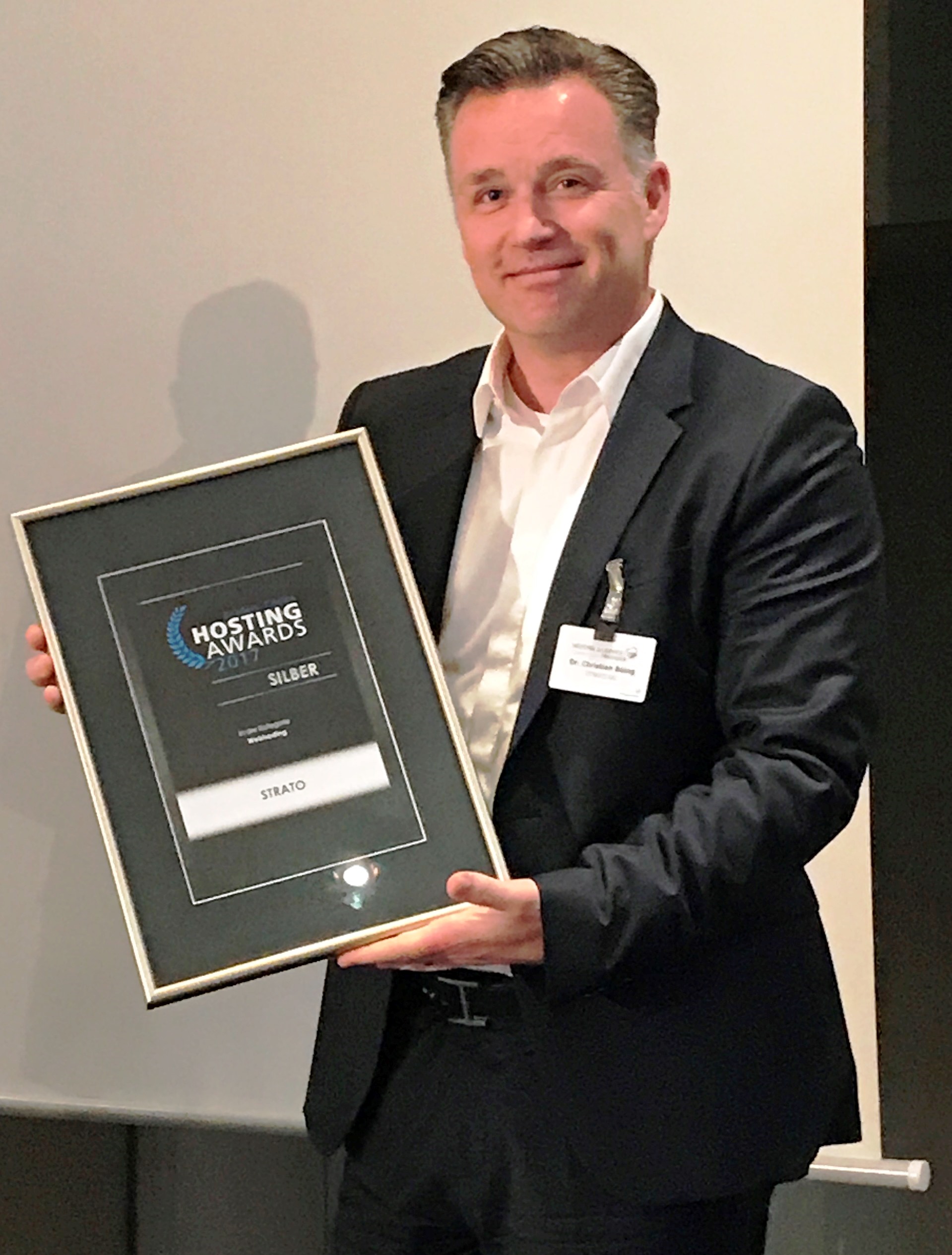 Christian Böing mit Award