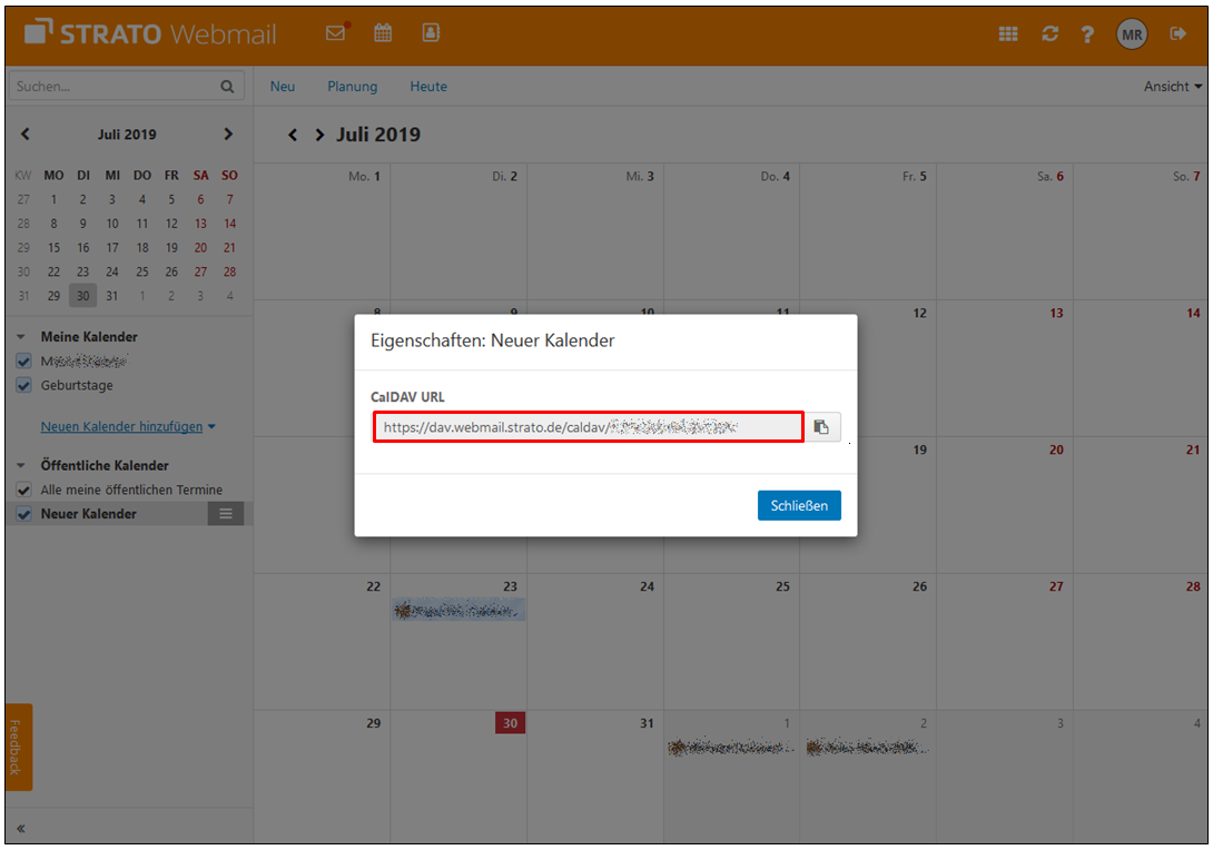 Synchronisations-Probleme mit der Kalender im Client?