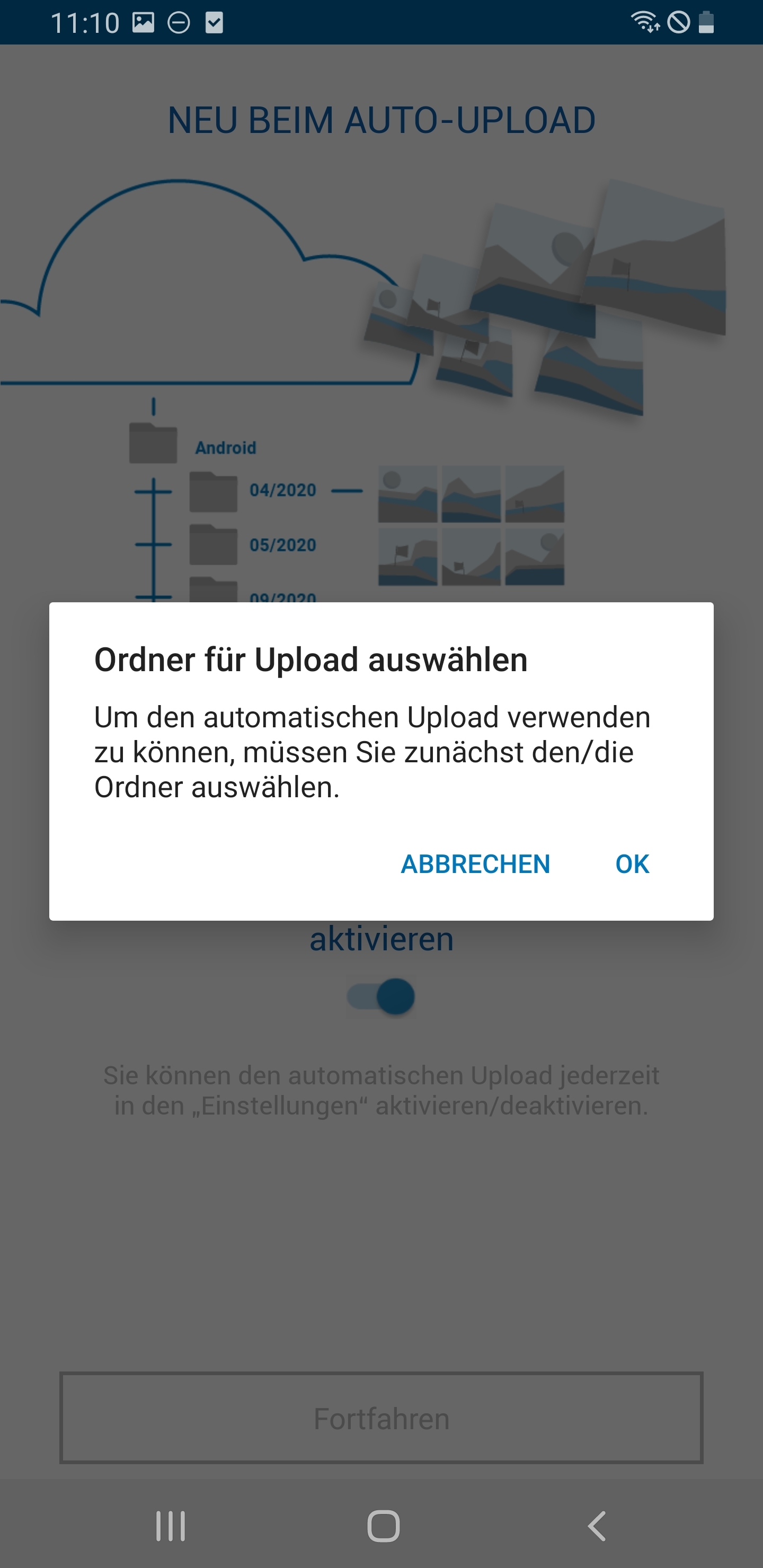 Kamera Upload Mit Hidrive Für Android Strato 7225